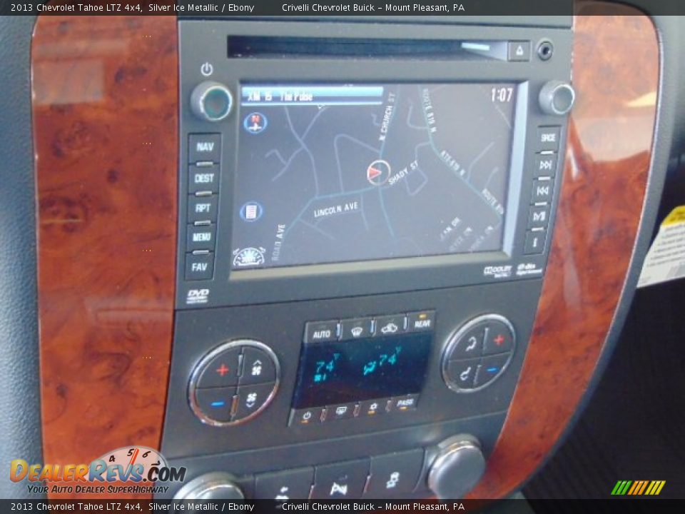 2013 Chevrolet Tahoe LTZ 4x4 Silver Ice Metallic / Ebony Photo #21