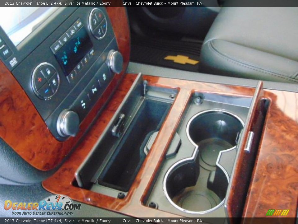 2013 Chevrolet Tahoe LTZ 4x4 Silver Ice Metallic / Ebony Photo #23