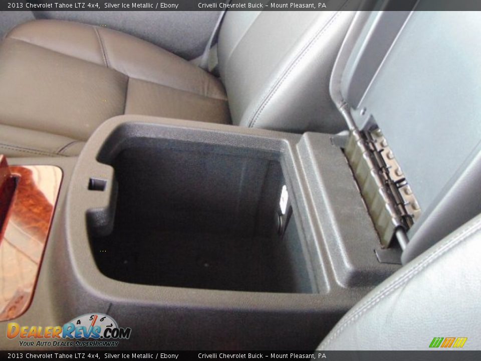 2013 Chevrolet Tahoe LTZ 4x4 Silver Ice Metallic / Ebony Photo #24