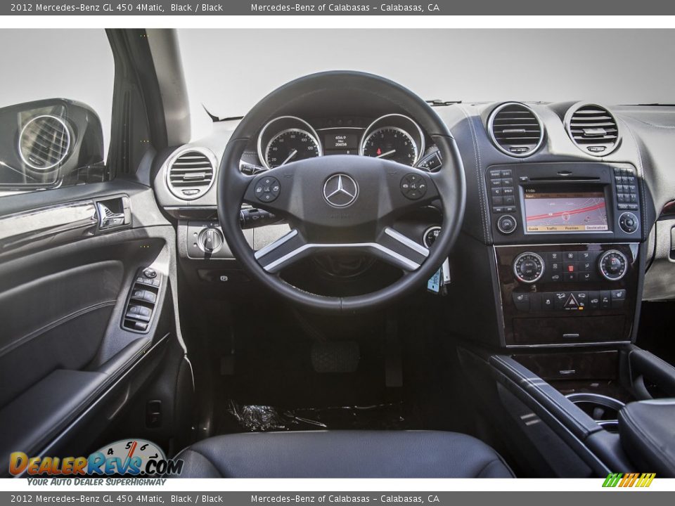 2012 Mercedes-Benz GL 450 4Matic Black / Black Photo #4