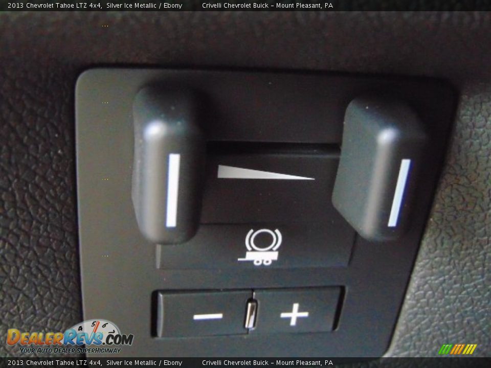 2013 Chevrolet Tahoe LTZ 4x4 Silver Ice Metallic / Ebony Photo #26