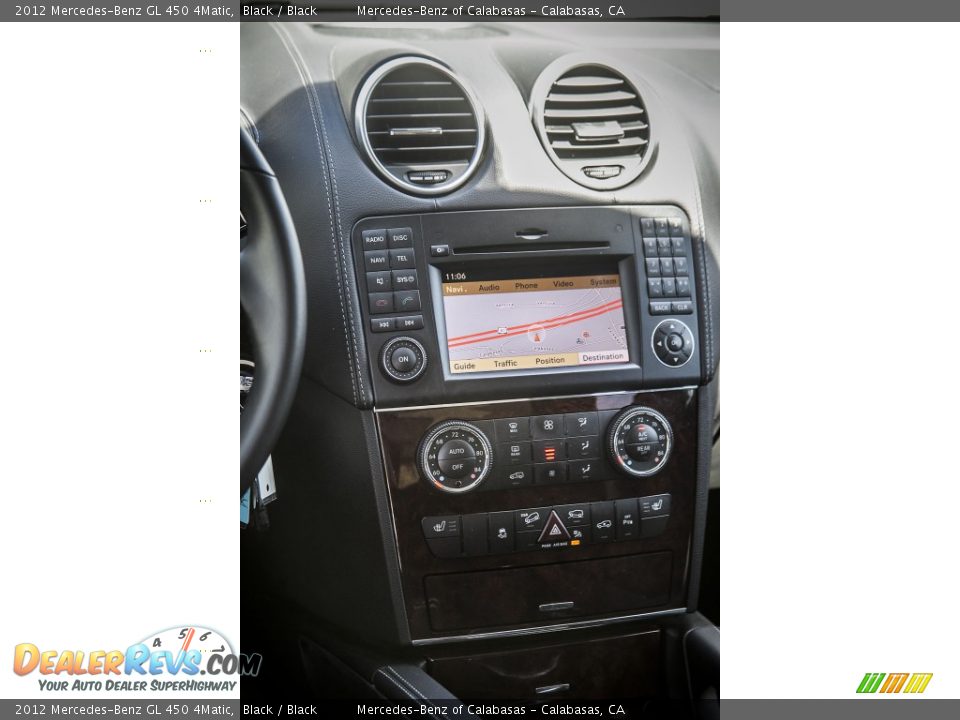 2012 Mercedes-Benz GL 450 4Matic Black / Black Photo #5