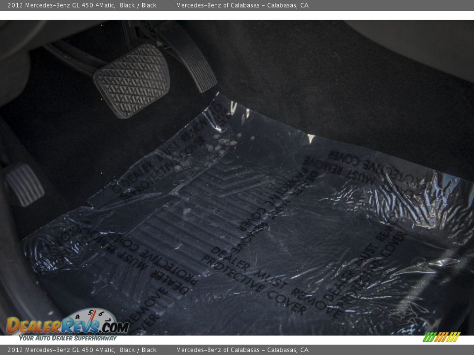 2012 Mercedes-Benz GL 450 4Matic Black / Black Photo #6
