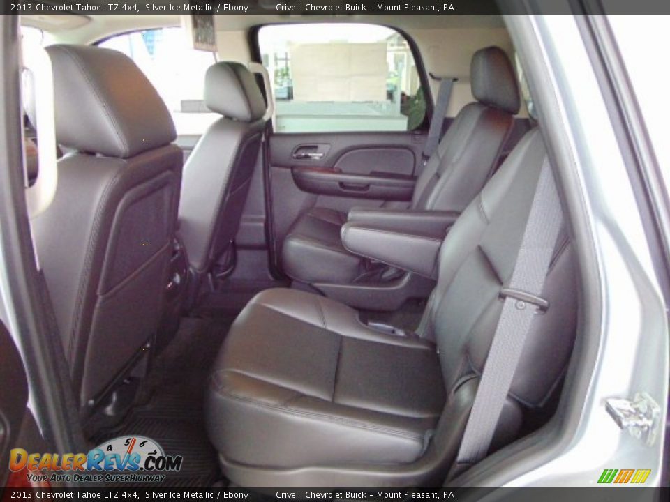 2013 Chevrolet Tahoe LTZ 4x4 Silver Ice Metallic / Ebony Photo #29