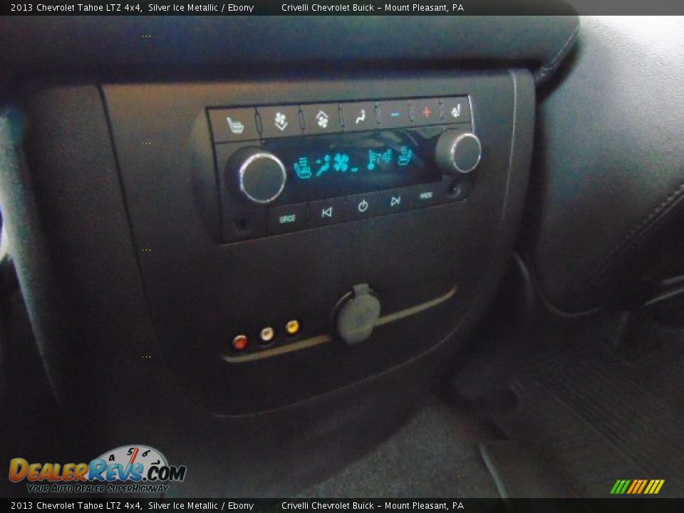 2013 Chevrolet Tahoe LTZ 4x4 Silver Ice Metallic / Ebony Photo #30