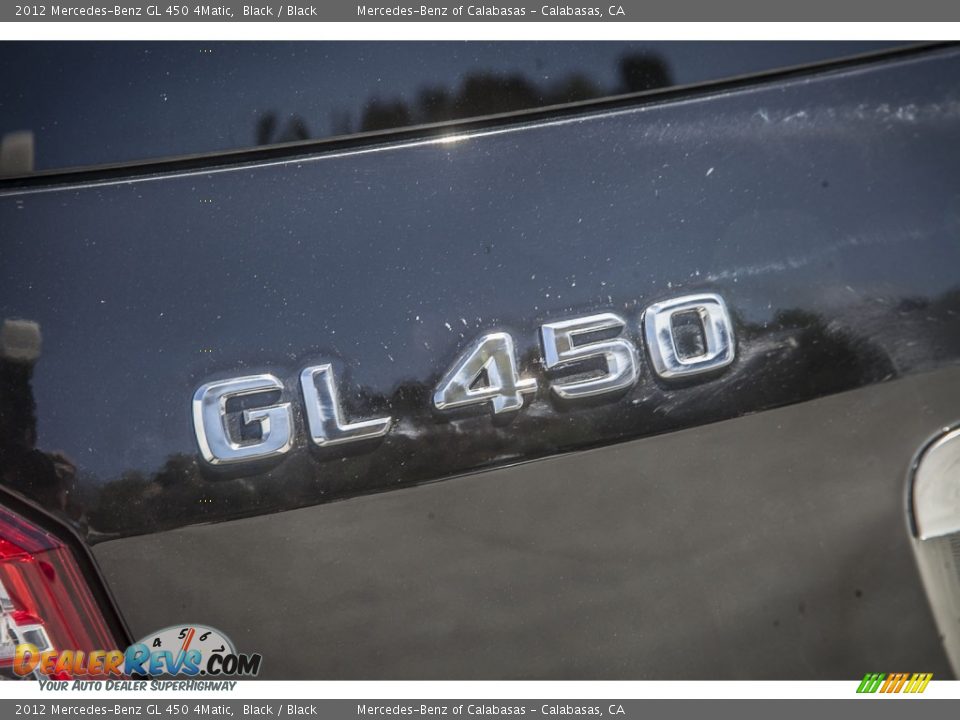 2012 Mercedes-Benz GL 450 4Matic Black / Black Photo #7