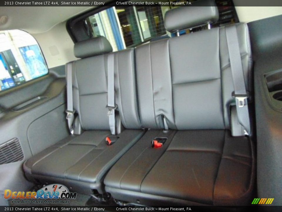 2013 Chevrolet Tahoe LTZ 4x4 Silver Ice Metallic / Ebony Photo #31