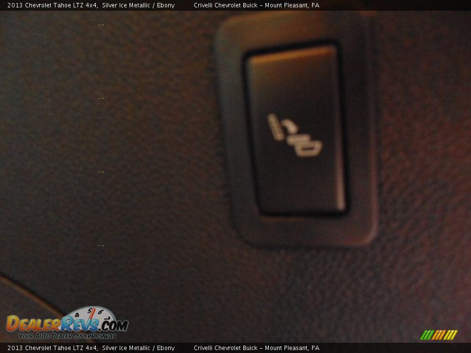 2013 Chevrolet Tahoe LTZ 4x4 Silver Ice Metallic / Ebony Photo #32
