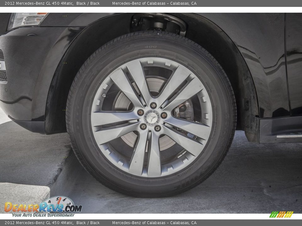 2012 Mercedes-Benz GL 450 4Matic Black / Black Photo #8