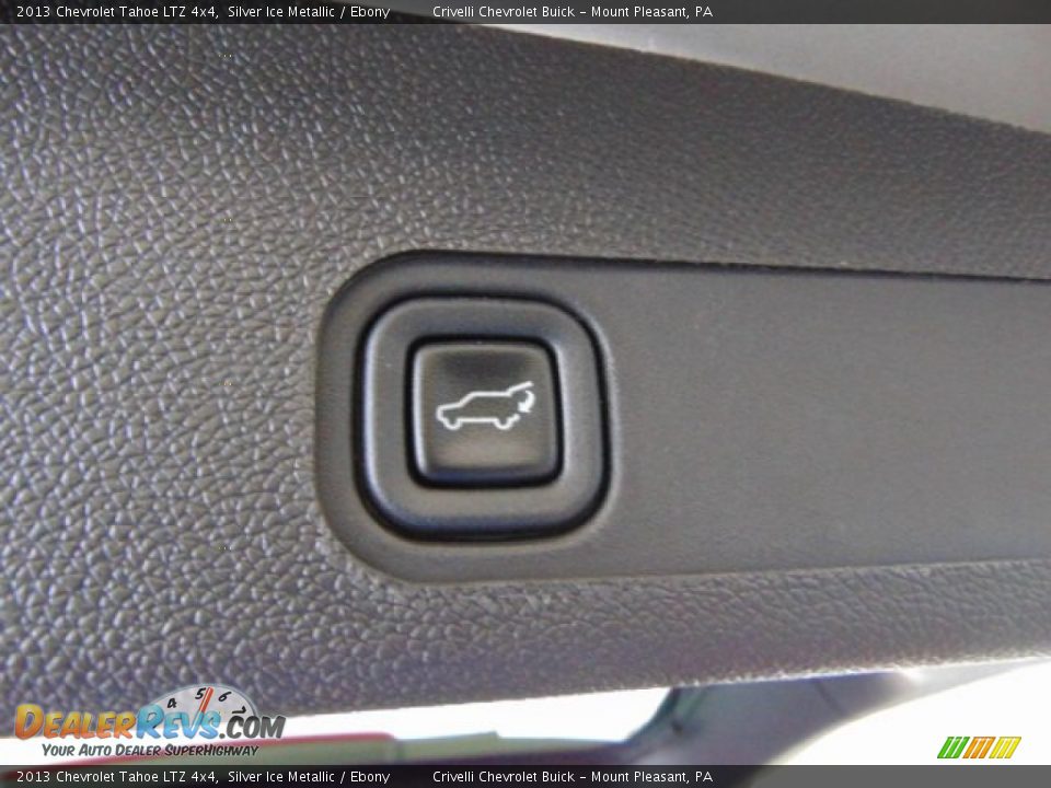 2013 Chevrolet Tahoe LTZ 4x4 Silver Ice Metallic / Ebony Photo #34