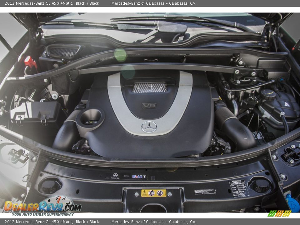 2012 Mercedes-Benz GL 450 4Matic Black / Black Photo #9