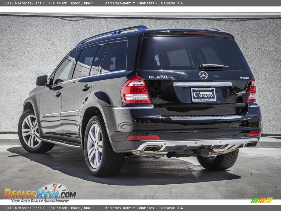 2012 Mercedes-Benz GL 450 4Matic Black / Black Photo #11