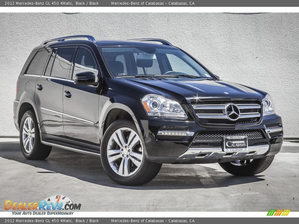 2012 Mercedes-Benz GL 450 4Matic Black / Black Photo #12