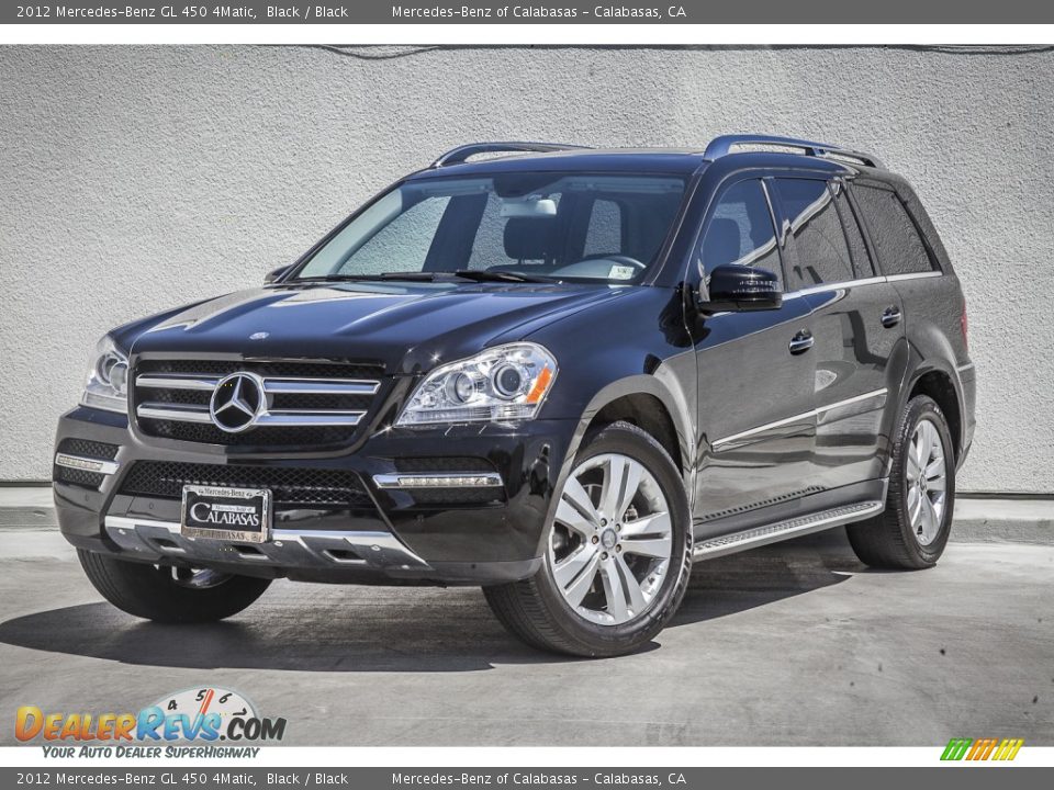 2012 Mercedes-Benz GL 450 4Matic Black / Black Photo #13
