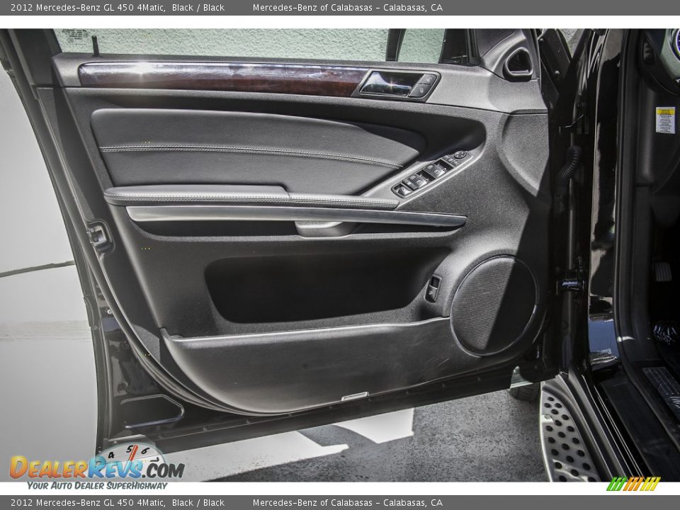 2012 Mercedes-Benz GL 450 4Matic Black / Black Photo #20