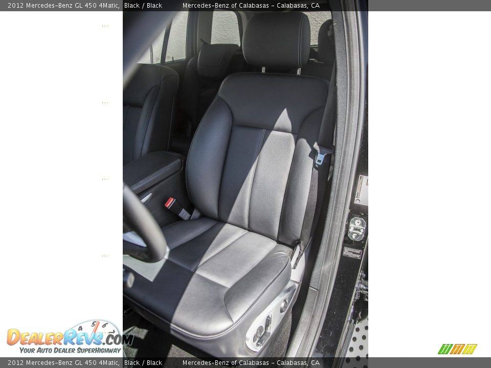 2012 Mercedes-Benz GL 450 4Matic Black / Black Photo #21