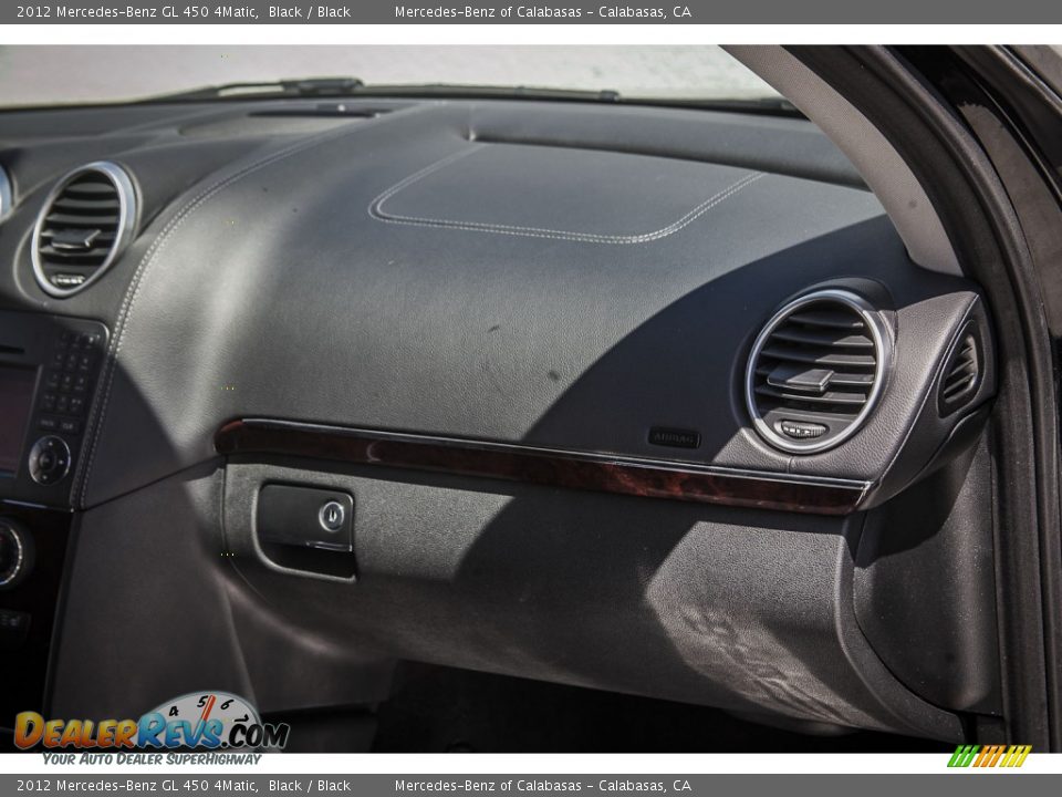 2012 Mercedes-Benz GL 450 4Matic Black / Black Photo #22