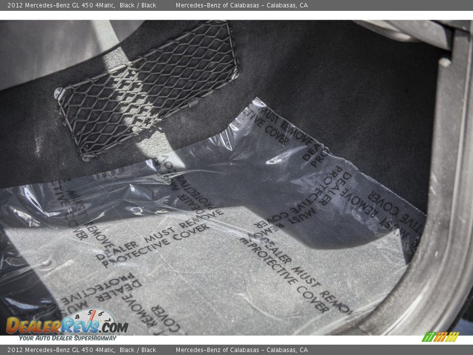 2012 Mercedes-Benz GL 450 4Matic Black / Black Photo #23