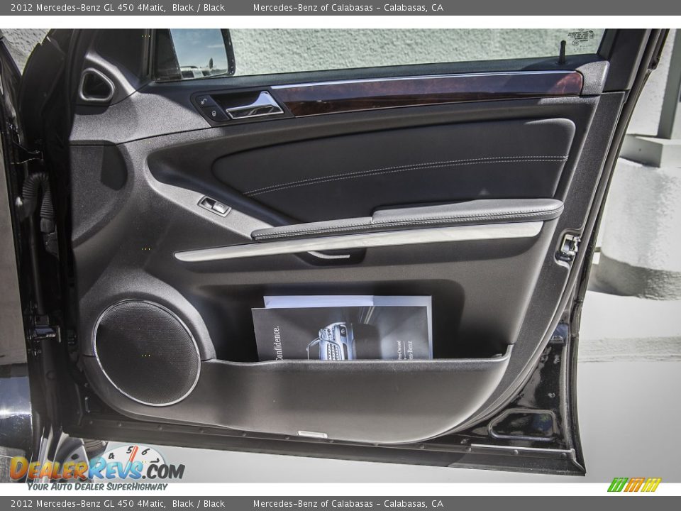 2012 Mercedes-Benz GL 450 4Matic Black / Black Photo #24