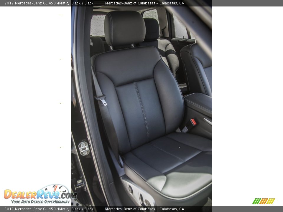 2012 Mercedes-Benz GL 450 4Matic Black / Black Photo #25