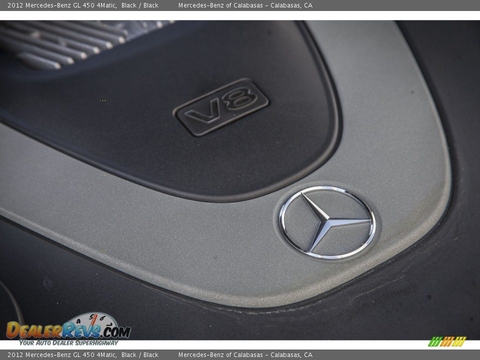 2012 Mercedes-Benz GL 450 4Matic Black / Black Photo #26