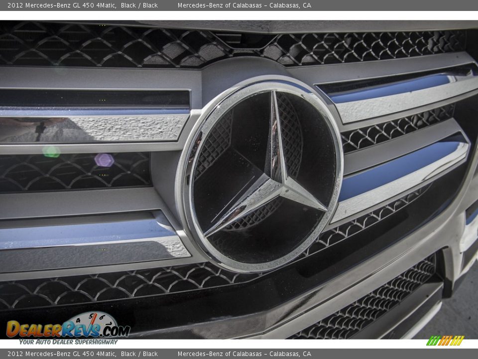 2012 Mercedes-Benz GL 450 4Matic Black / Black Photo #28