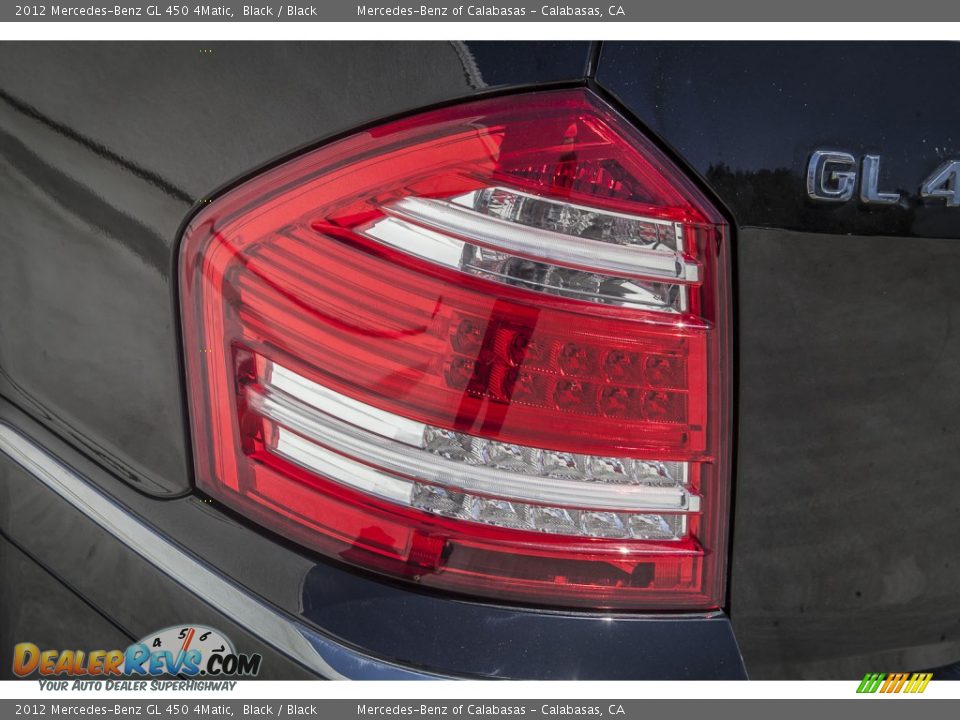 2012 Mercedes-Benz GL 450 4Matic Black / Black Photo #29