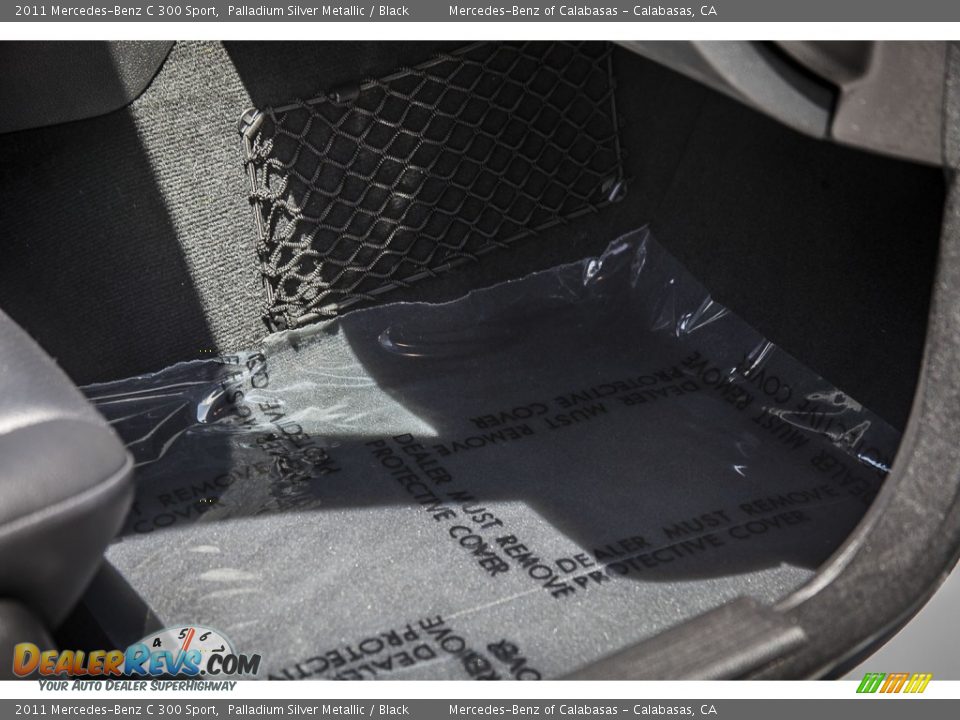 2011 Mercedes-Benz C 300 Sport Palladium Silver Metallic / Black Photo #23