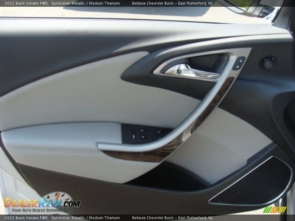 2012 Buick Verano FWD Quicksilver Metallic / Medium Titanium Photo #6
