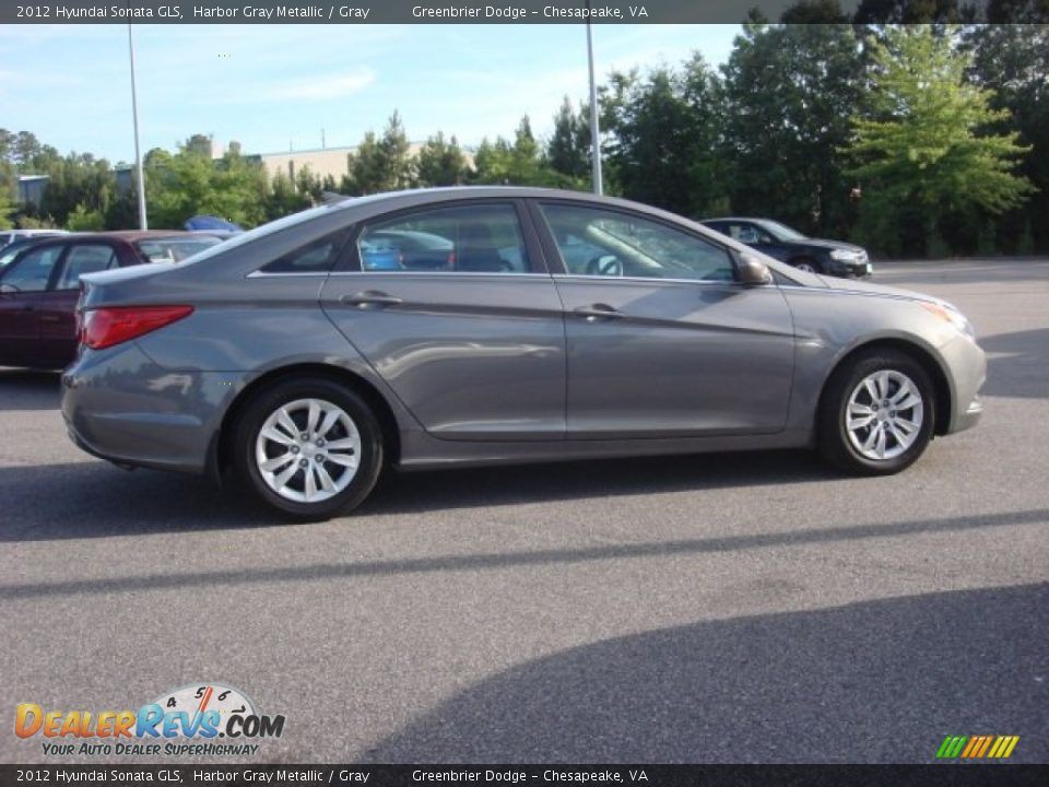 2012 Hyundai Sonata GLS Harbor Gray Metallic / Gray Photo #4