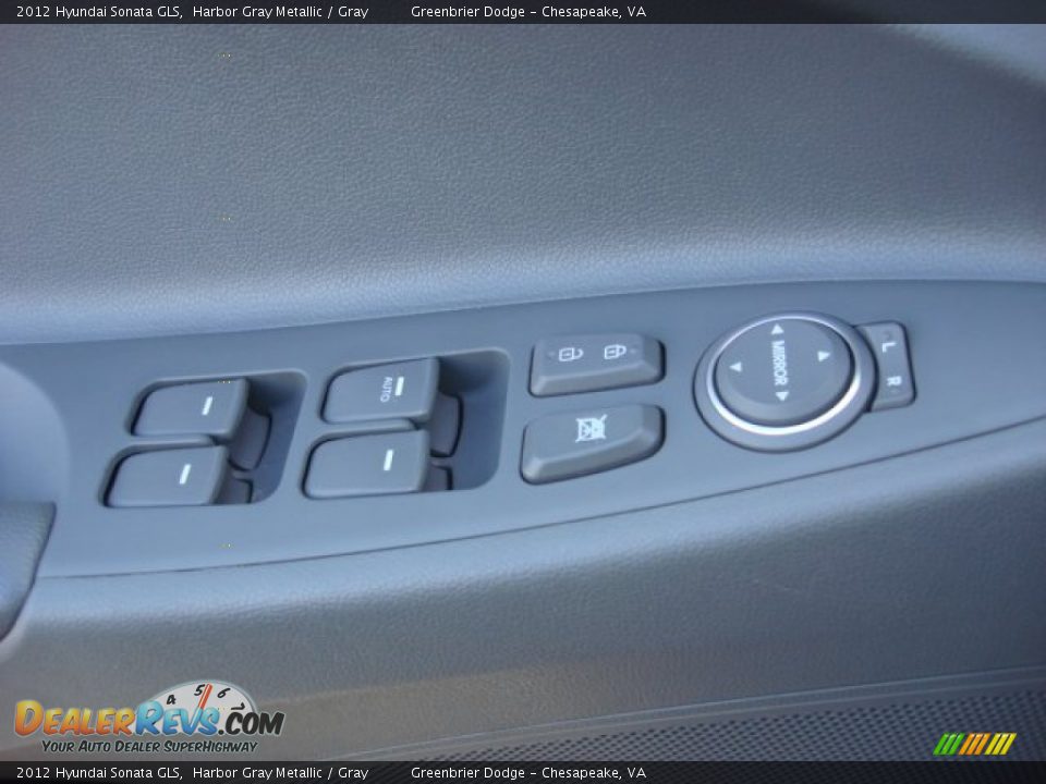 2012 Hyundai Sonata GLS Harbor Gray Metallic / Gray Photo #12