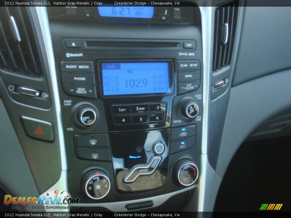 2012 Hyundai Sonata GLS Harbor Gray Metallic / Gray Photo #13