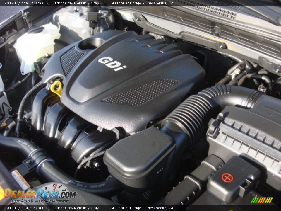 2012 Hyundai Sonata GLS 2.4 Liter GDI DOHC 16-Valve D-CVVT 4 Cylinder Engine Photo #22