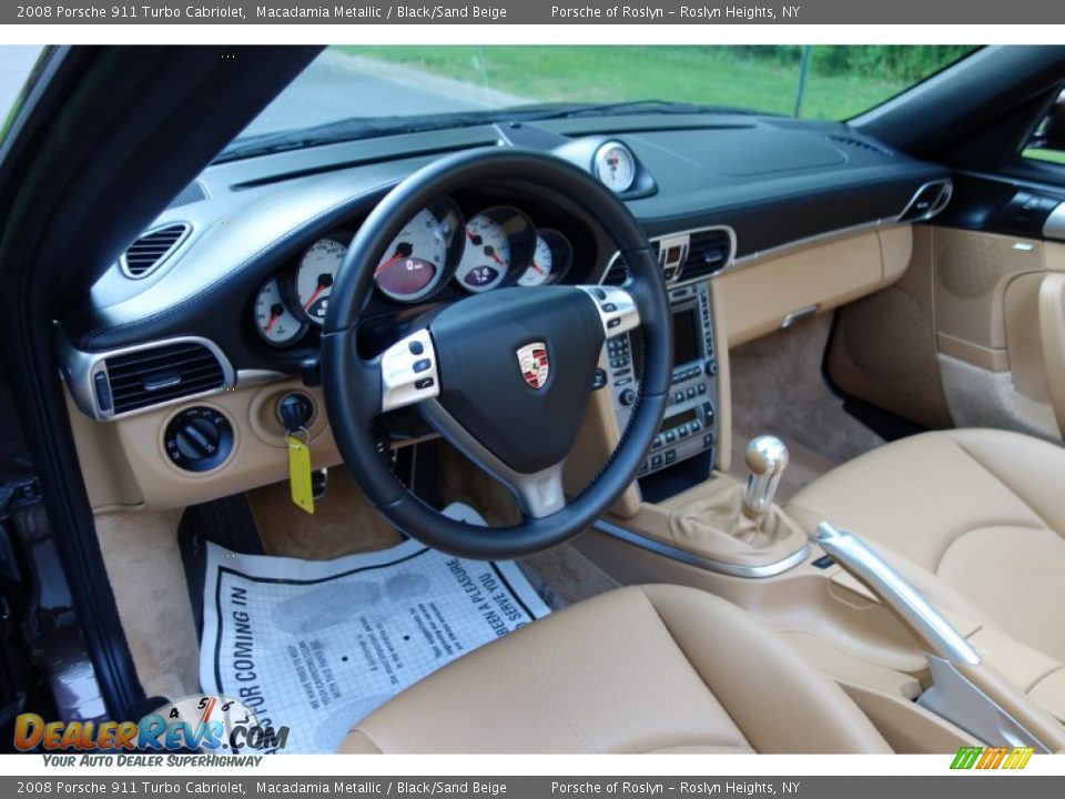 Dashboard of 2008 Porsche 911 Turbo Cabriolet Photo #16