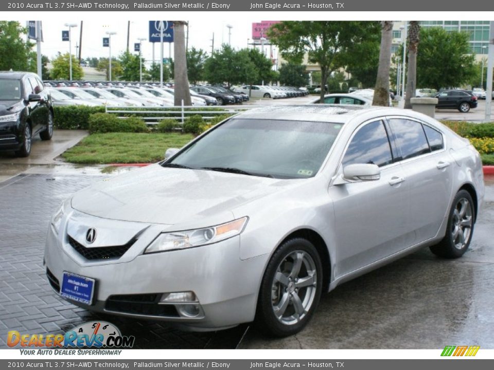 2010 Acura TL 3.7 SH-AWD Technology Palladium Silver Metallic / Ebony Photo #2