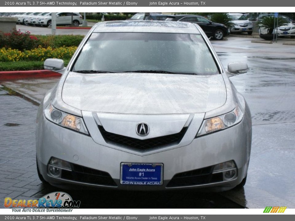 2010 Acura TL 3.7 SH-AWD Technology Palladium Silver Metallic / Ebony Photo #4