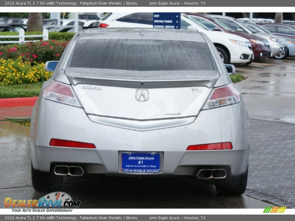 2010 Acura TL 3.7 SH-AWD Technology Palladium Silver Metallic / Ebony Photo #5