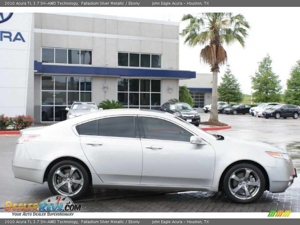 2010 Acura TL 3.7 SH-AWD Technology Palladium Silver Metallic / Ebony Photo #7