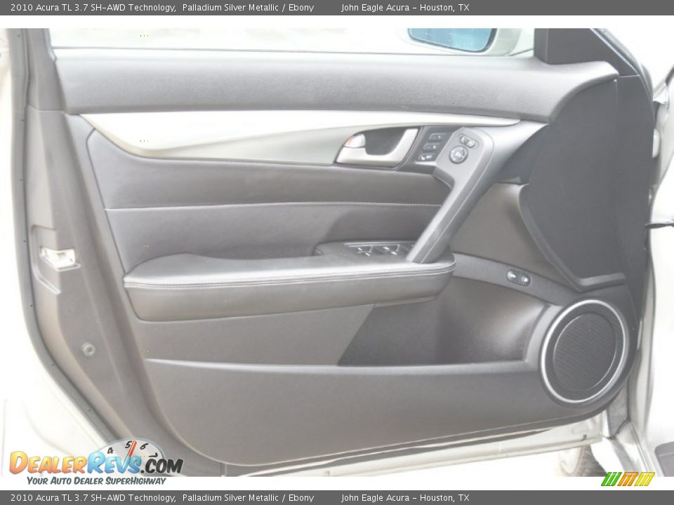 2010 Acura TL 3.7 SH-AWD Technology Palladium Silver Metallic / Ebony Photo #11