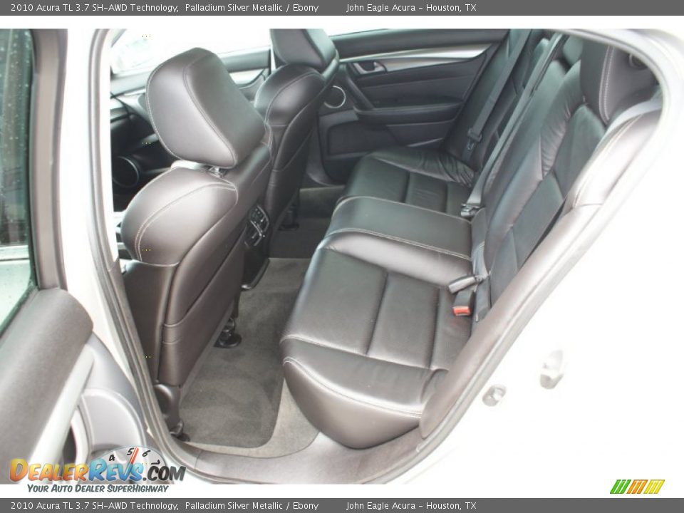 2010 Acura TL 3.7 SH-AWD Technology Palladium Silver Metallic / Ebony Photo #15