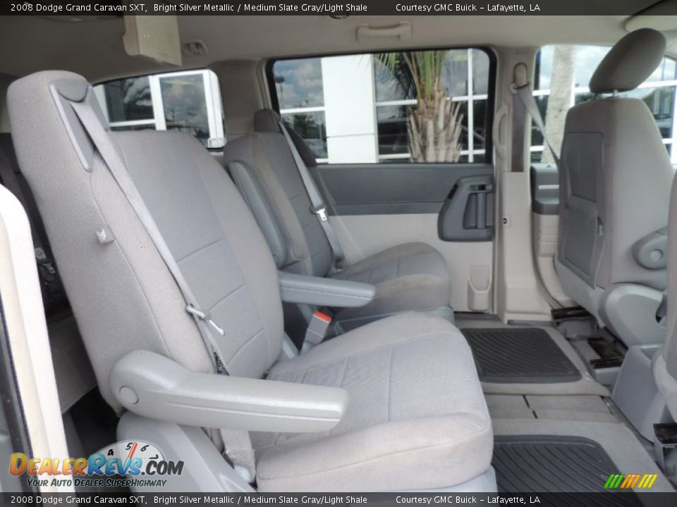 2008 Dodge Grand Caravan SXT Bright Silver Metallic / Medium Slate Gray/Light Shale Photo #9