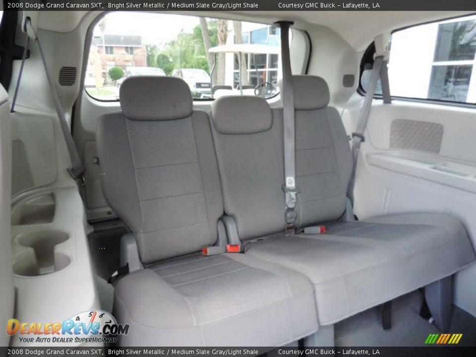 2008 Dodge Grand Caravan SXT Bright Silver Metallic / Medium Slate Gray/Light Shale Photo #10