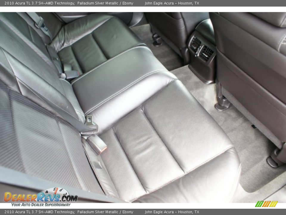 2010 Acura TL 3.7 SH-AWD Technology Palladium Silver Metallic / Ebony Photo #21