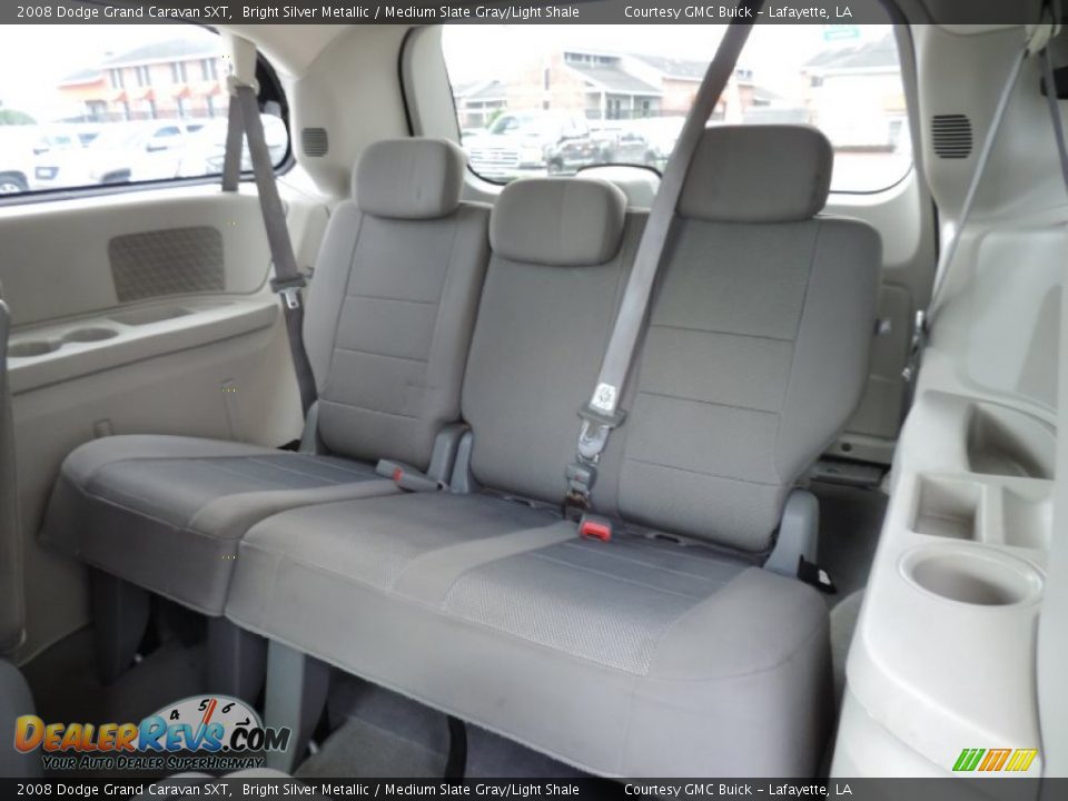 2008 Dodge Grand Caravan SXT Bright Silver Metallic / Medium Slate Gray/Light Shale Photo #13