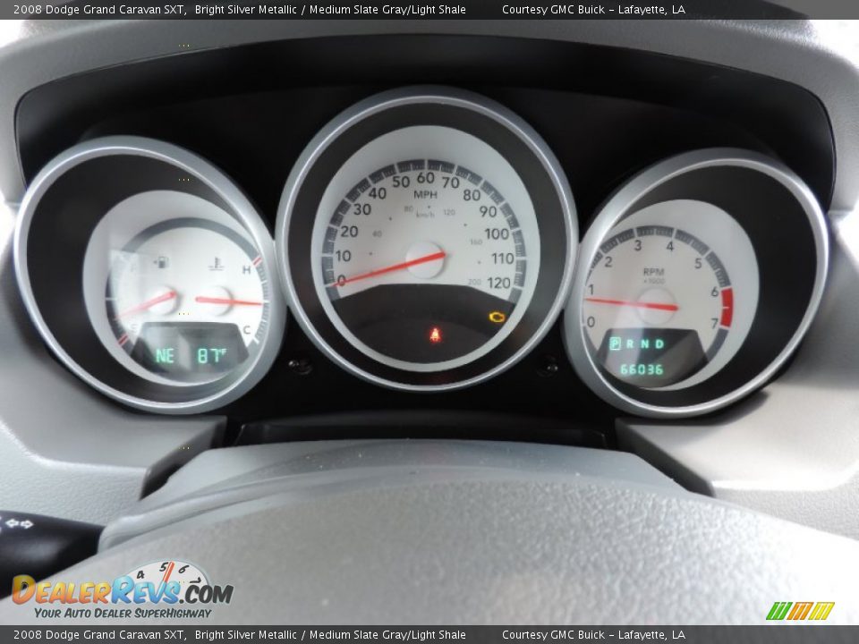 2008 Dodge Grand Caravan SXT Bright Silver Metallic / Medium Slate Gray/Light Shale Photo #17