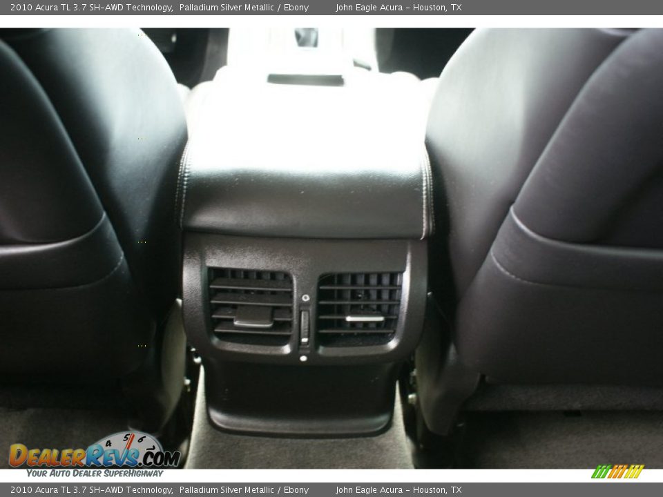 2010 Acura TL 3.7 SH-AWD Technology Palladium Silver Metallic / Ebony Photo #28