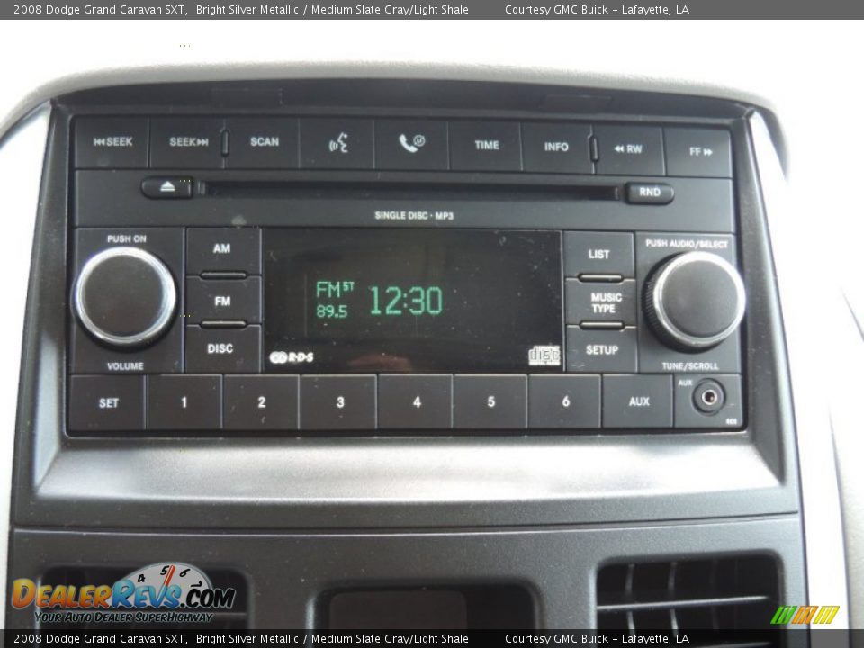 2008 Dodge Grand Caravan SXT Bright Silver Metallic / Medium Slate Gray/Light Shale Photo #20