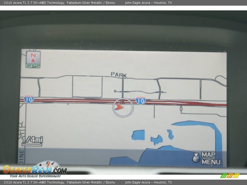 2010 Acura TL 3.7 SH-AWD Technology Palladium Silver Metallic / Ebony Photo #30