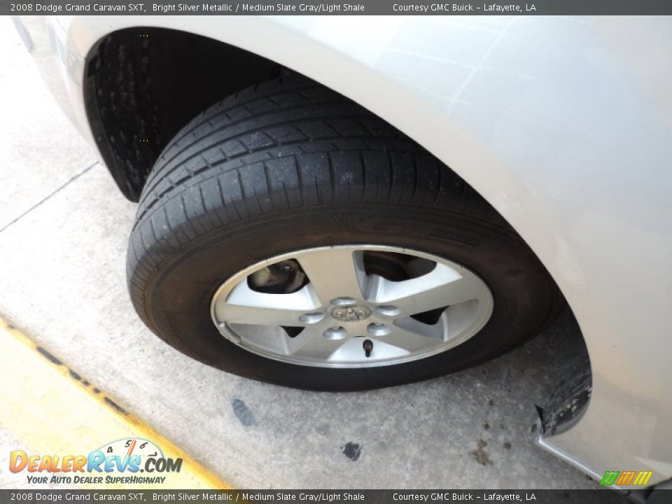 2008 Dodge Grand Caravan SXT Bright Silver Metallic / Medium Slate Gray/Light Shale Photo #23