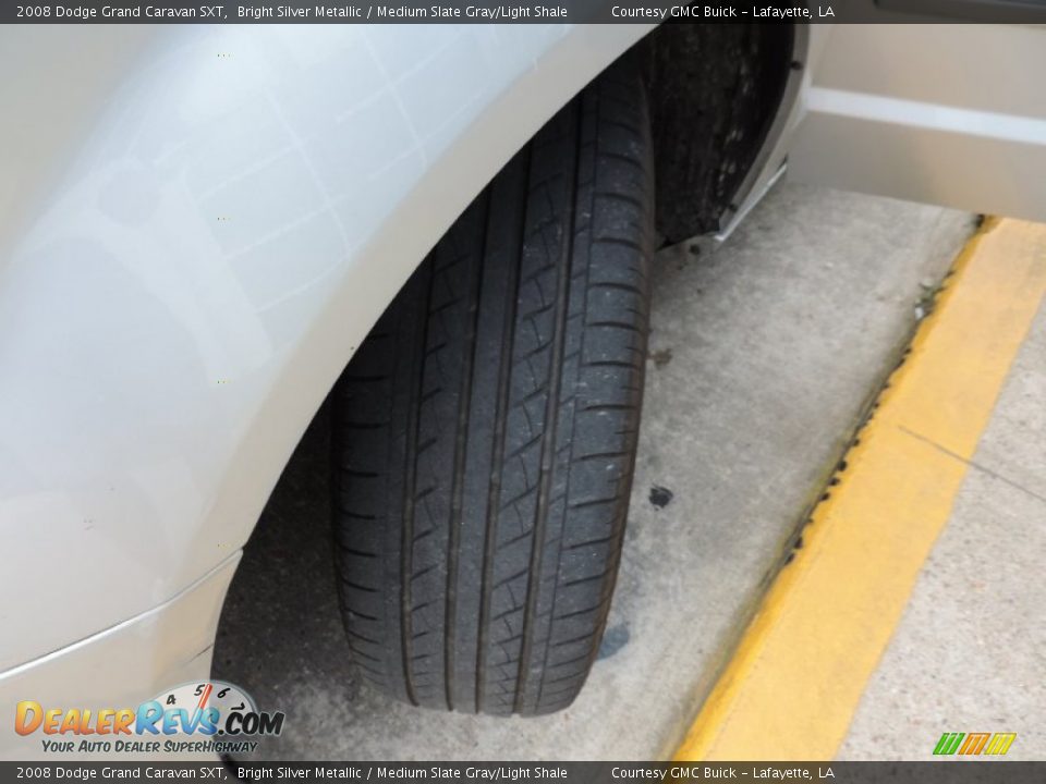 2008 Dodge Grand Caravan SXT Bright Silver Metallic / Medium Slate Gray/Light Shale Photo #24